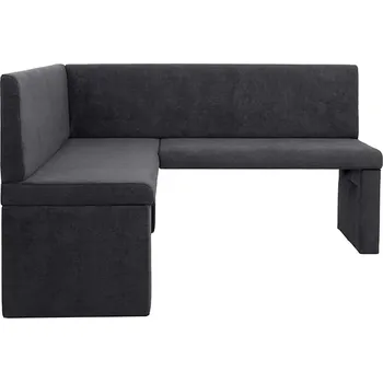 Levá lavice Campel - Black Red White - BRW 141x89 cm