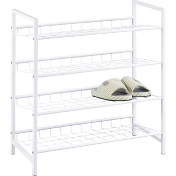 Botník Regál na boty Jana - Black Red White - BRW 63x70 cm