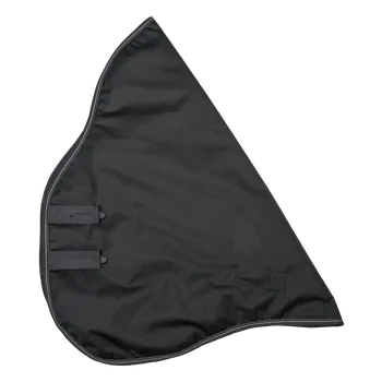 Deka pro koně Krční díl k dece Waldhausen - 0g (600D), černá, Full