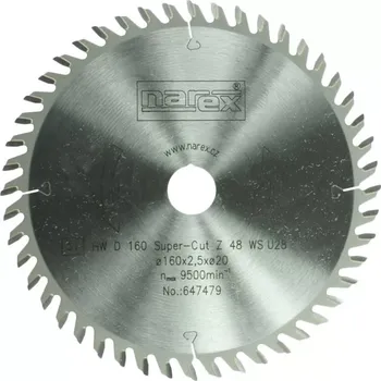 Pilový kotouč Narex 65406747 160 x 20 x 2,2 mm 48 zubů