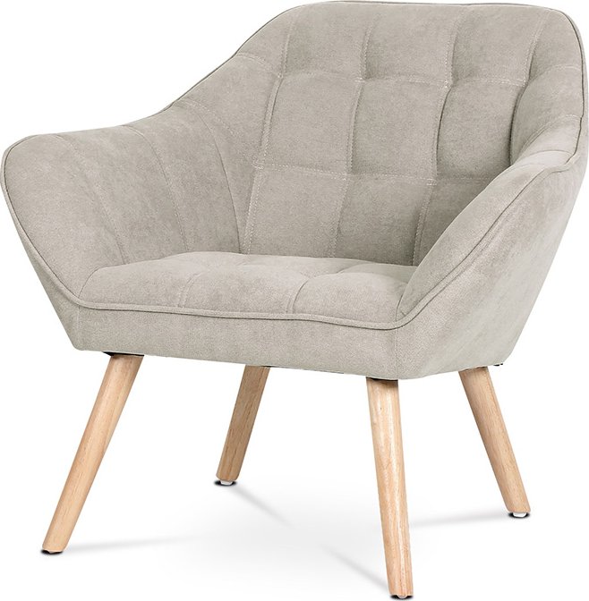 Křeslo AK-321 světle šedé