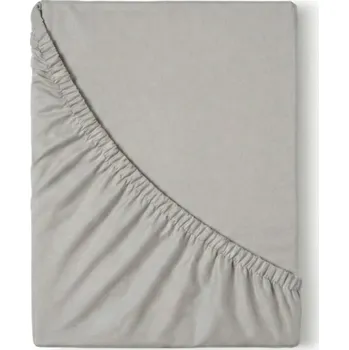 Prostěradlo Kvalitex Jersey prostěradlo s lycrou světle šedé 90x200cm