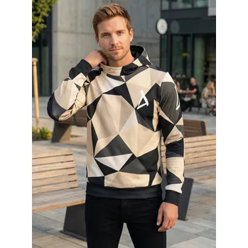 Pánská mikina Pánská mikina premium ALTISPORT VOJ/ALM007MI01 HNĚDÁ XXXL