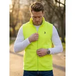 Pánská fleecová vesta ALTISPORT ALM002518 LIMETKOVÁ S