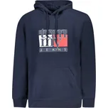 Tommy Jeans DM0DM22092 Pánská mikina s kapucí navy M