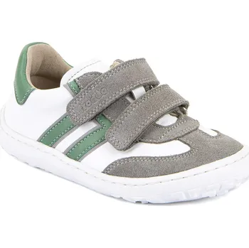 Chlapecká zimní obuv Froddo Celoroční barefoot F-motion G3130292-1 White+ zelená Velikost: 29