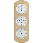 Barometr 8040B s teploměrem a vlhkoměrem - světle hnědý - E16.4648.003186