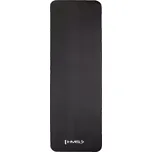 Černá podložka pro jógu HMS YM07 - délka 183 cm, šířka 61 cm, tloušťka 1,2 cm - 20065188
