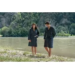 Cocoon župan Ultralight Microfiber Bathrobe L anchor grey