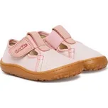 Bačkory Froddo Barefoot Canvas T-Bar G1700439-2 M Růžová 23