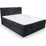 Čalouněná postel MOLLO 140x200 cm Šedá III