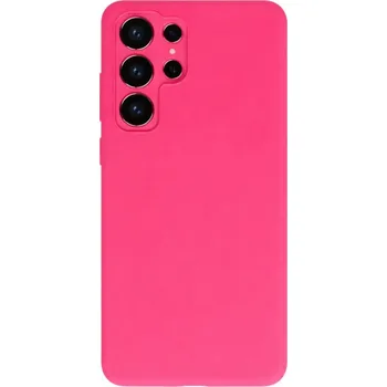Pouzdro na mobilní telefon Zadní kryt Silicone Lite pro Samsung S25 Ultra fuchsiový