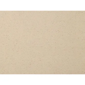 Galanterie Režná bavlněná látka / plátno hrubé, barva režná světlá