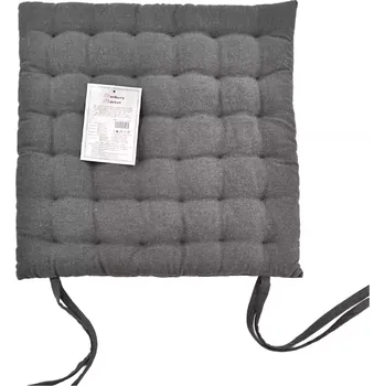 Podsedák Podsedák na židli 40x40 cm tmavě šedý