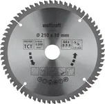 Wolfcraft pilový kotouč pro pokos.pily přesné řezy,pr. 254×30 Z80 6543000