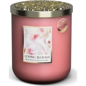 Party dekorace 102_Květinové kouzlo velká svíčka_jaro26