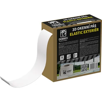 Těsnění do okna a dveří Den Braven 3D okenní pás Elastic exteriér