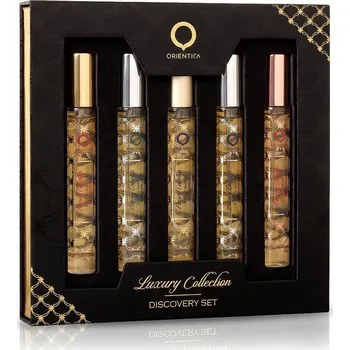 Kosmetická sada Orientica Luxury Collection Discovery Set MINI 5 x 10 ml