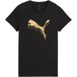 Puma Ess Metallic Tee W 68499551 - puma black/metallic gold S