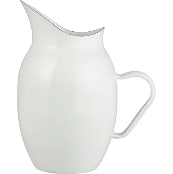 Ib Laursen Smaltovaný džbán White 2,5 l