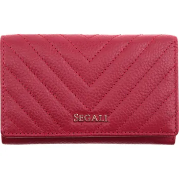 Peněženka Dámská kožená peněženka Segali Riya červená