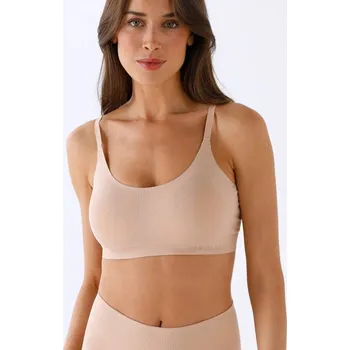 Podprsenka Stahující podprsenka s vyjímatelnými vycpávkami Smooth Comfort Chantelle®, bez kostic tělová XL