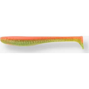 Umělá nástraha CAPERLAN Měkká nástraha Yubari FatShad s atraktantem Orange 11 cm - 4,3" ORANŽOVÁ