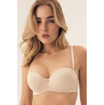 Podprsenka Hladká push-up podprsenka Esotiq Raffen Béžová 65G