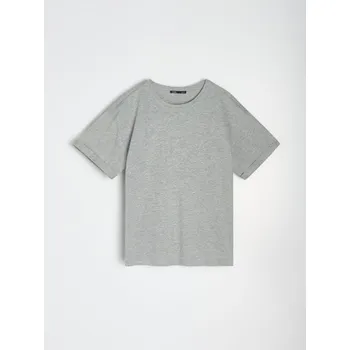 Dámské tričko Sinsay - Tričko s krátkým rukávem - šedá - 516EU-9MM - 516EU-9MM-XL