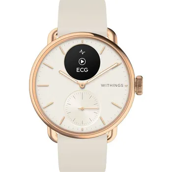 Chytré hodinky Withings ScanWatch 2 42 mm (HWA10-Bundle 2-All-Int) rose gold