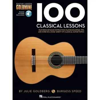 Hal Leonard Guitar Lesson Goldmine: 100 Classical Lessons Noty (Jako nové)