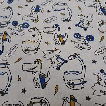 Pro útulný domov bavlněná látka DINOSAUŘI