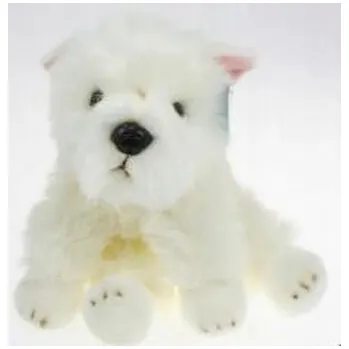 plyšák Pies West Terrier siedzący 30cm