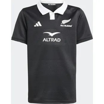 Míčový sport ADIDAS Dětská replika ragbyového dresu All Blacks New Zealand 2025 10 LET