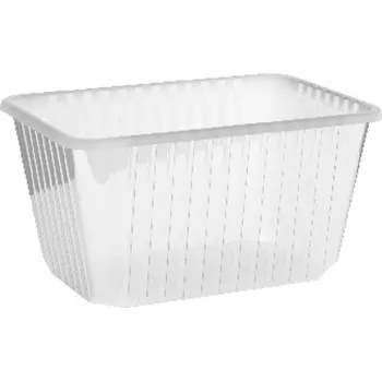 Jednorázové nádobí Vanička hranatá 1500ml (cena za 50ks)