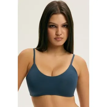Podprsenka Podprsenkový top Esotiq Comfie Tmavě modrá M