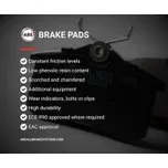 Sada brzdových destiček A.B.S. (36831)