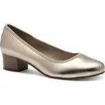 Zlaté lodičky na podpatku zlatá 39