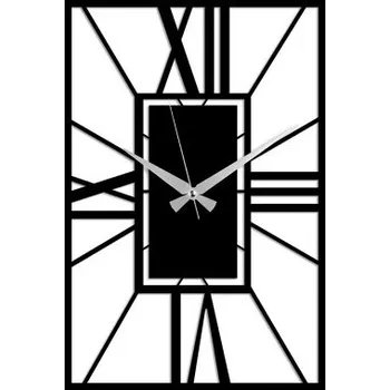 Hodiny Nástěnné hodiny Opviq, 49 x 33 cm, černé - A OPVIQ