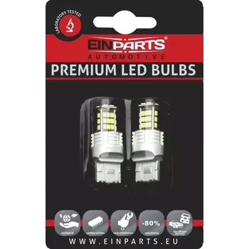 Autožárovka EPL153 LED žárovky W21/5W (30 x SMD 3020) 6000K CANBUS 12/24V