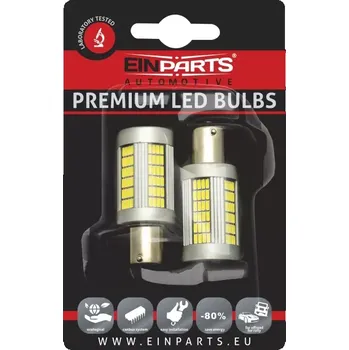 Autožárovka EPL158 LED žárovky P21W (135 x SMD 4014) 6000K CANBUS