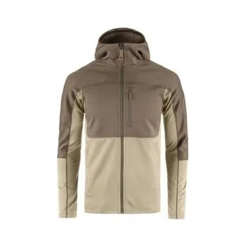 Pánská mikina Fjällräven Abisko Trail Fleece Men Fossil-Suede Brown hnědá XL