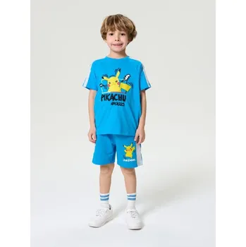 Sinsay - Tričko Pokémon - modrá - 191CT-55X - 191CT-55X-116