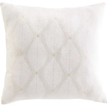 Povlak na polštářek Blancheporte Polštář s potiskem listů a zlatých puntíků bílá