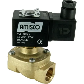 Ventil GEVAX elektromagnetický ventil G1/2" 1901-AHDC,24VDC, 2/2,NO, 0/6bar, -10/+140°C,EPDM