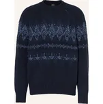 Boss Pánský Svetr Karombo, tmavě modrá, M