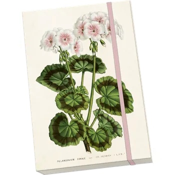 Notýsek Geranium - white