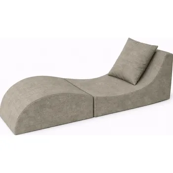 Křeslo e-matrace.com Skládací relaxační křeslo | Lehátko | Taburet | Green Tea