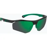 Pánské sluneční brýle Polaroid PLD 7055/S matte black green/green mirror polarized hc