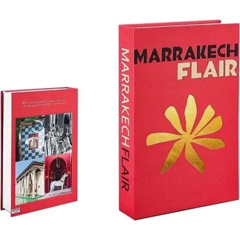 Falešná kniha s úložným prostorem MARRAKECH FLAIR, otevíratelná dekorace